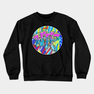 Spray Funny Art Pop WTF by LEG Crewneck Sweatshirt